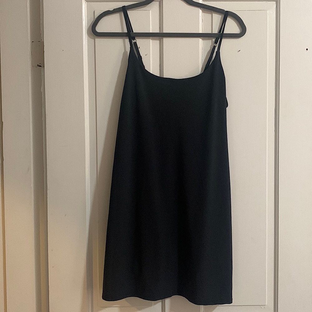 Abercrombie & Fitch Black Traveler Mini Dress size Medium Tall